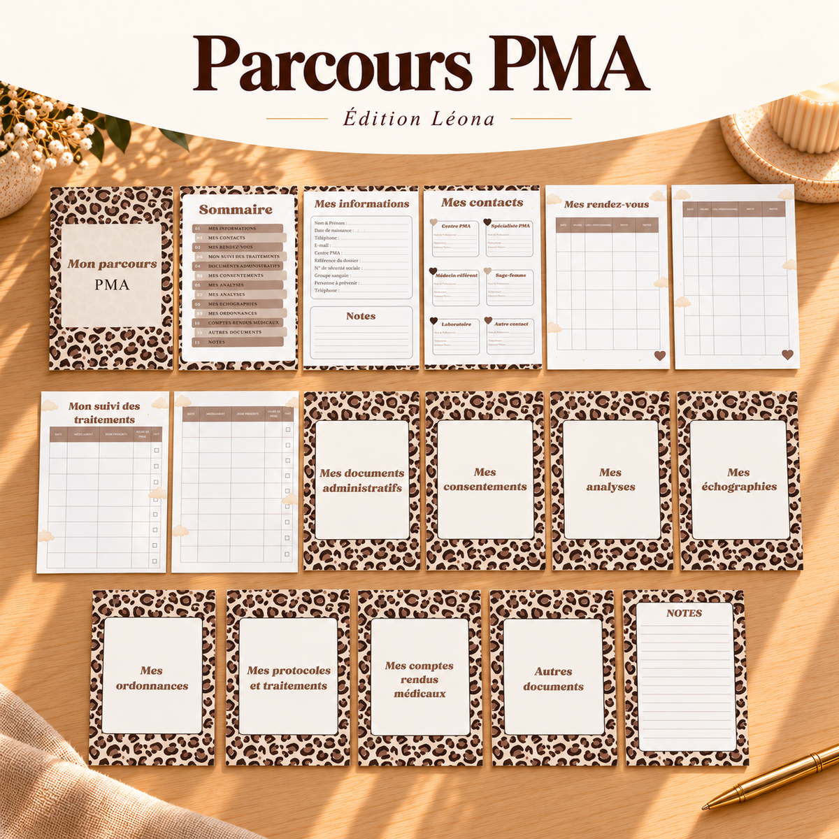 Pack Léona – Parcours PMA & Dossier maternité