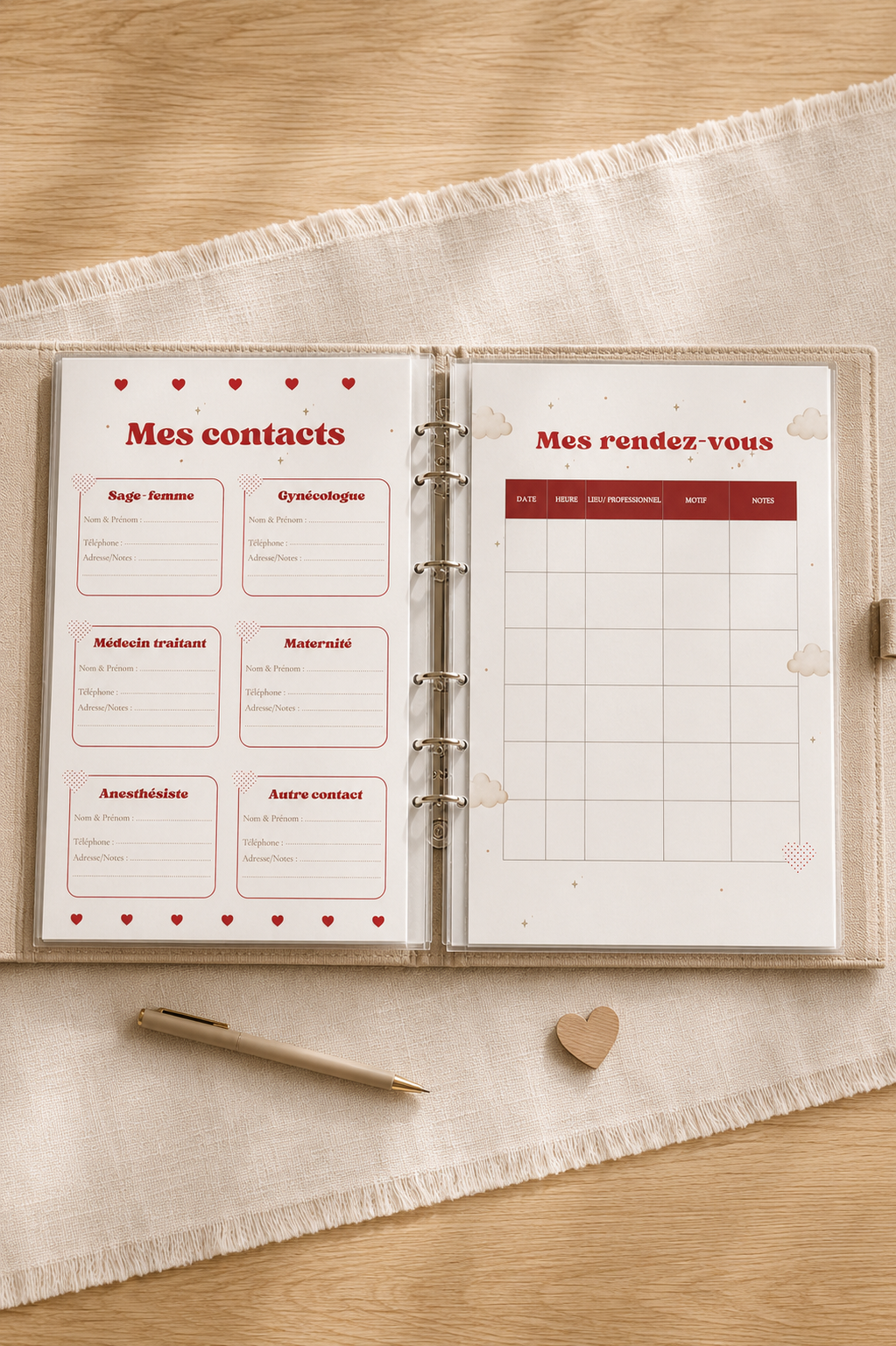 Dossier maternité - Édition Valentine