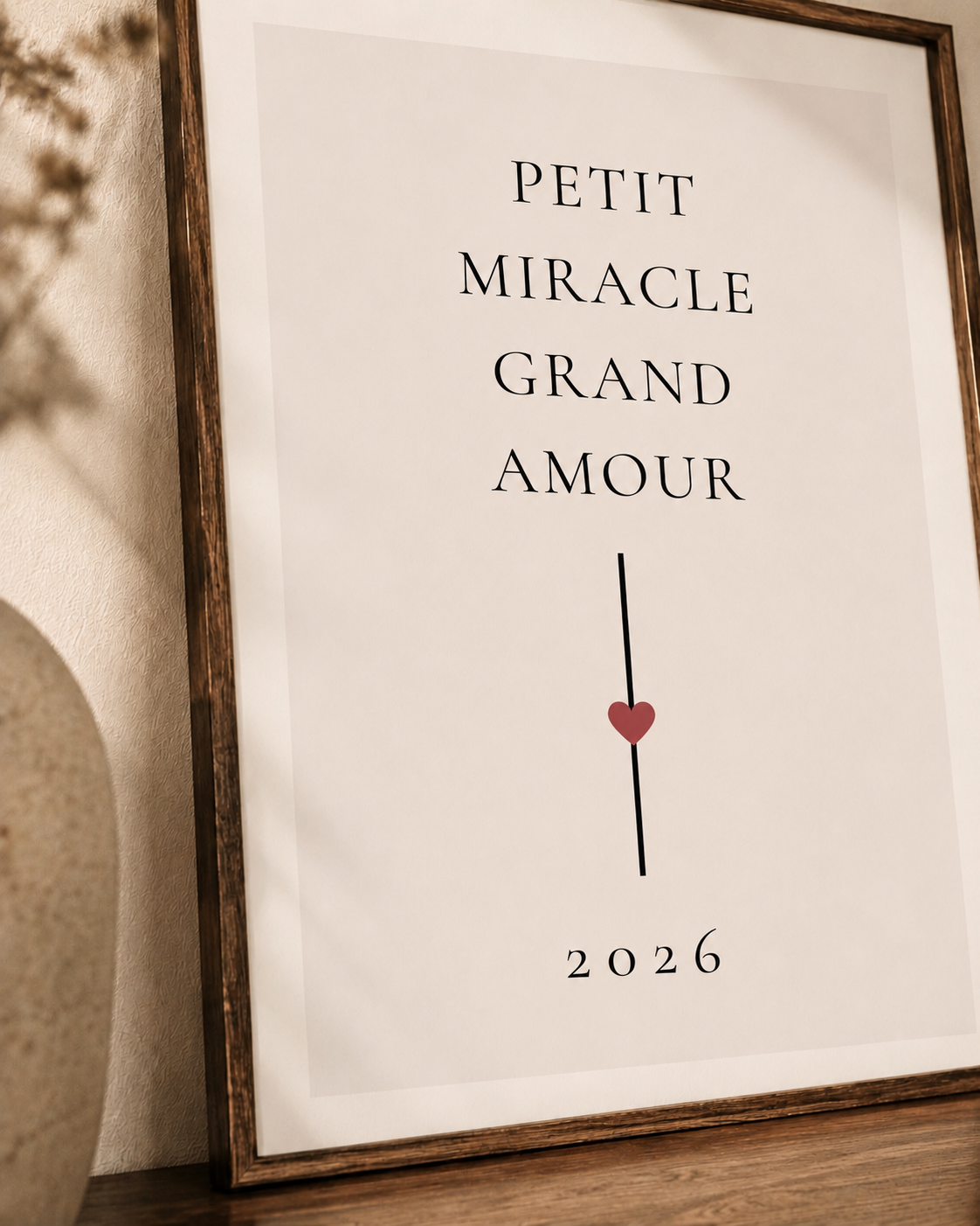 Petit miracle.