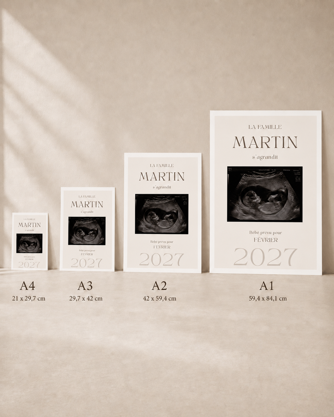 La famille s'agrandit.
