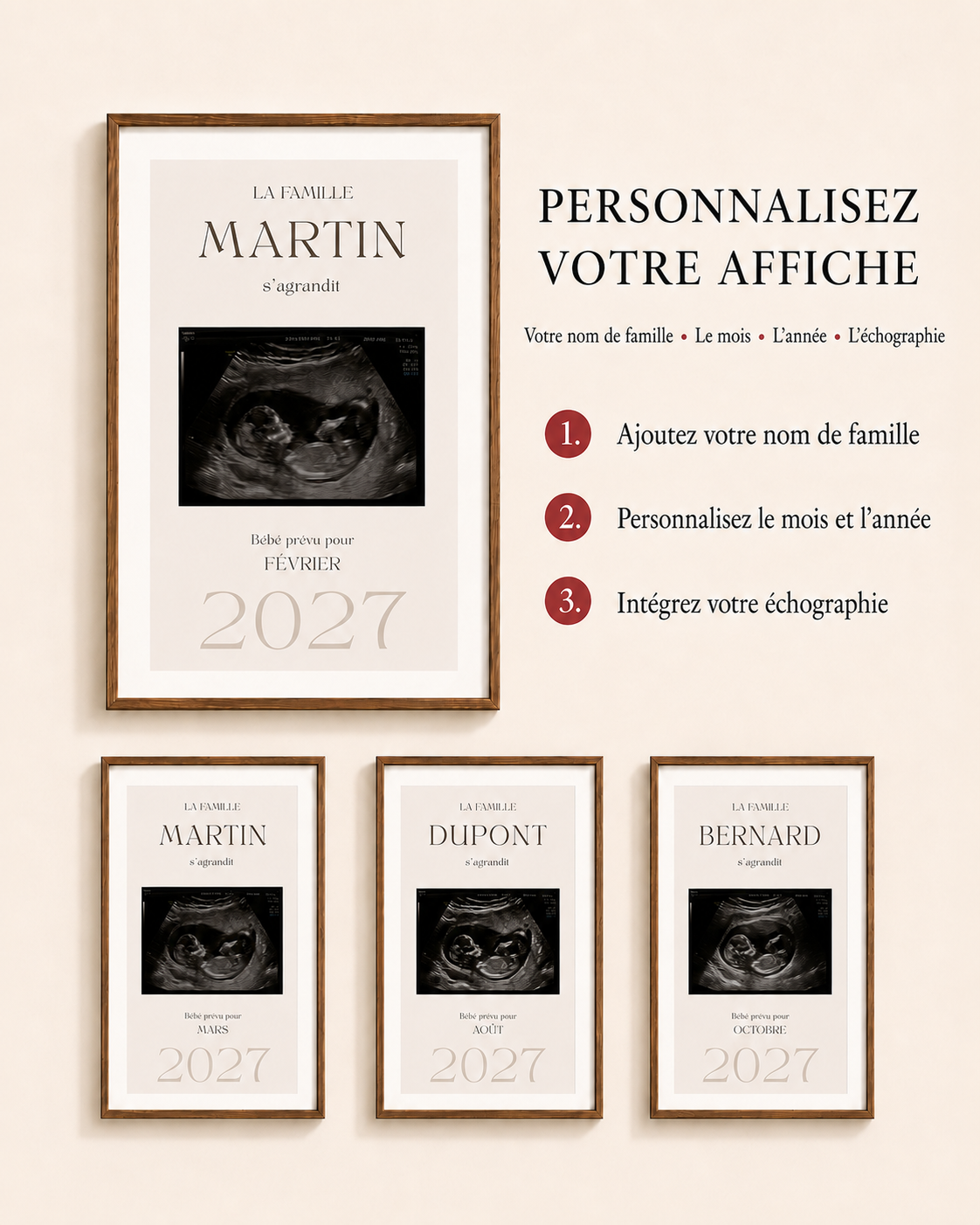 La famille s'agrandit.
