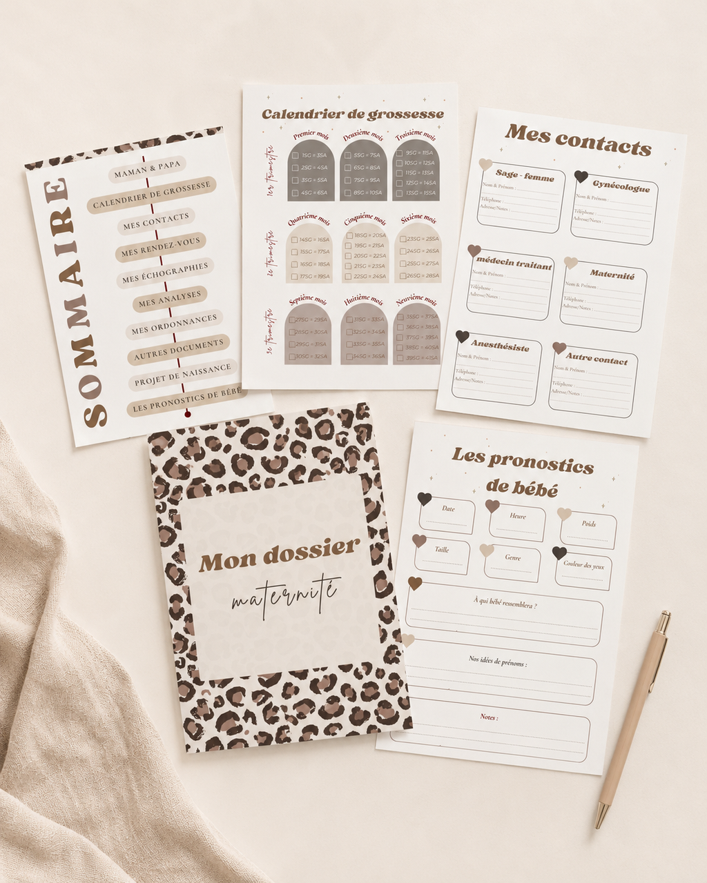Dossier maternité - Édition Léona