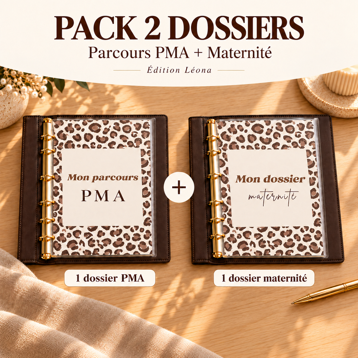 Pack Léona – Parcours PMA & Dossier maternité